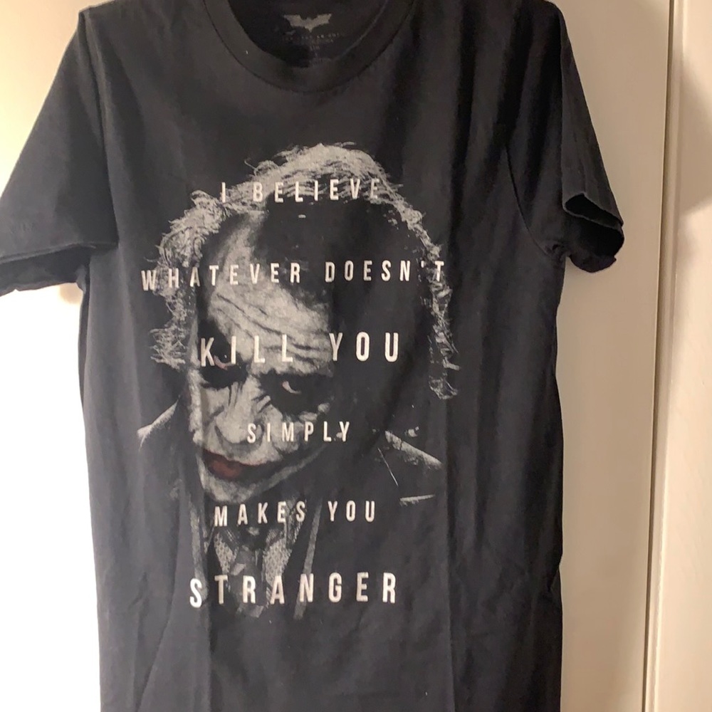 Joker dark knight ledger shirt stranger official